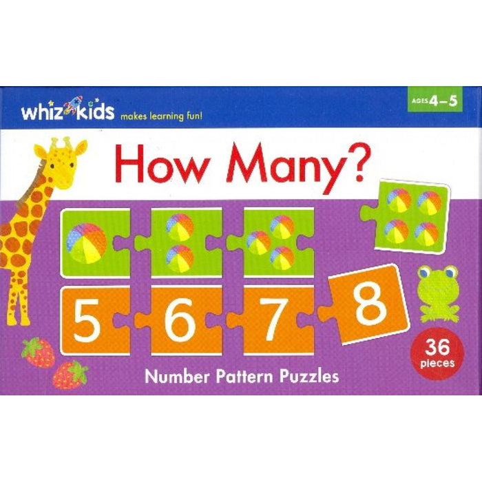 Whiz Kids  Number Pattern Puzzle: How Many?