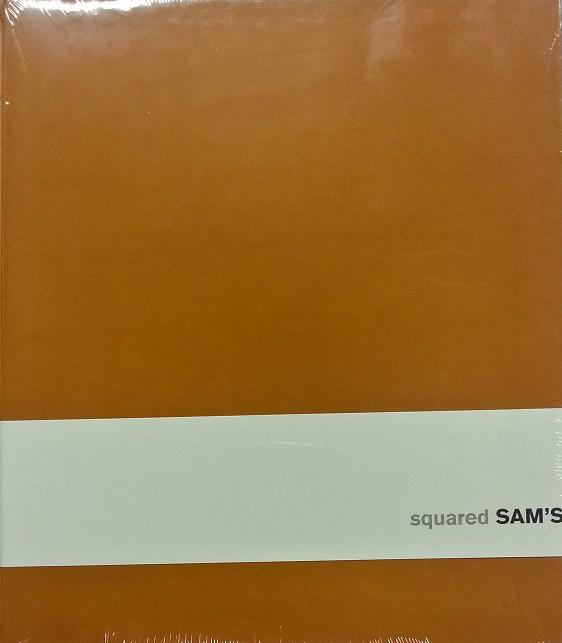 Sam's 18x21 Blank Cognac Notebook