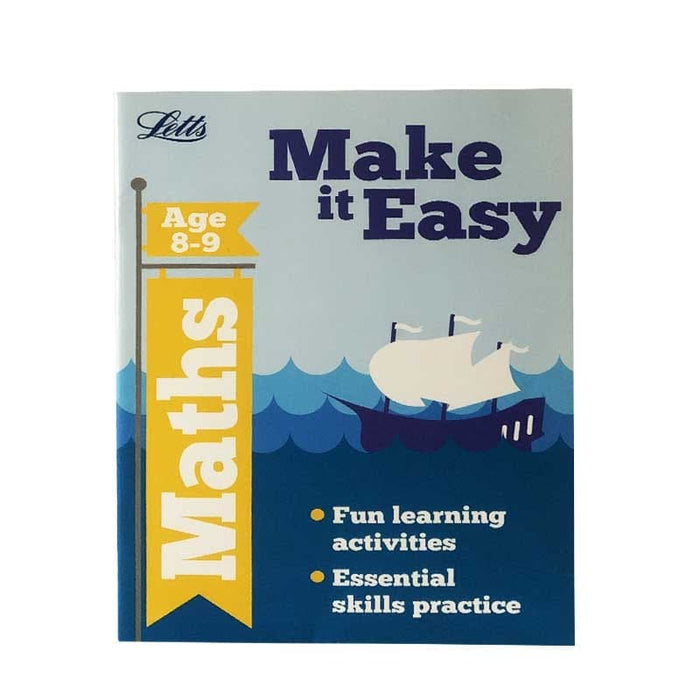 Letts Make It Easy: Maths Age 8-9